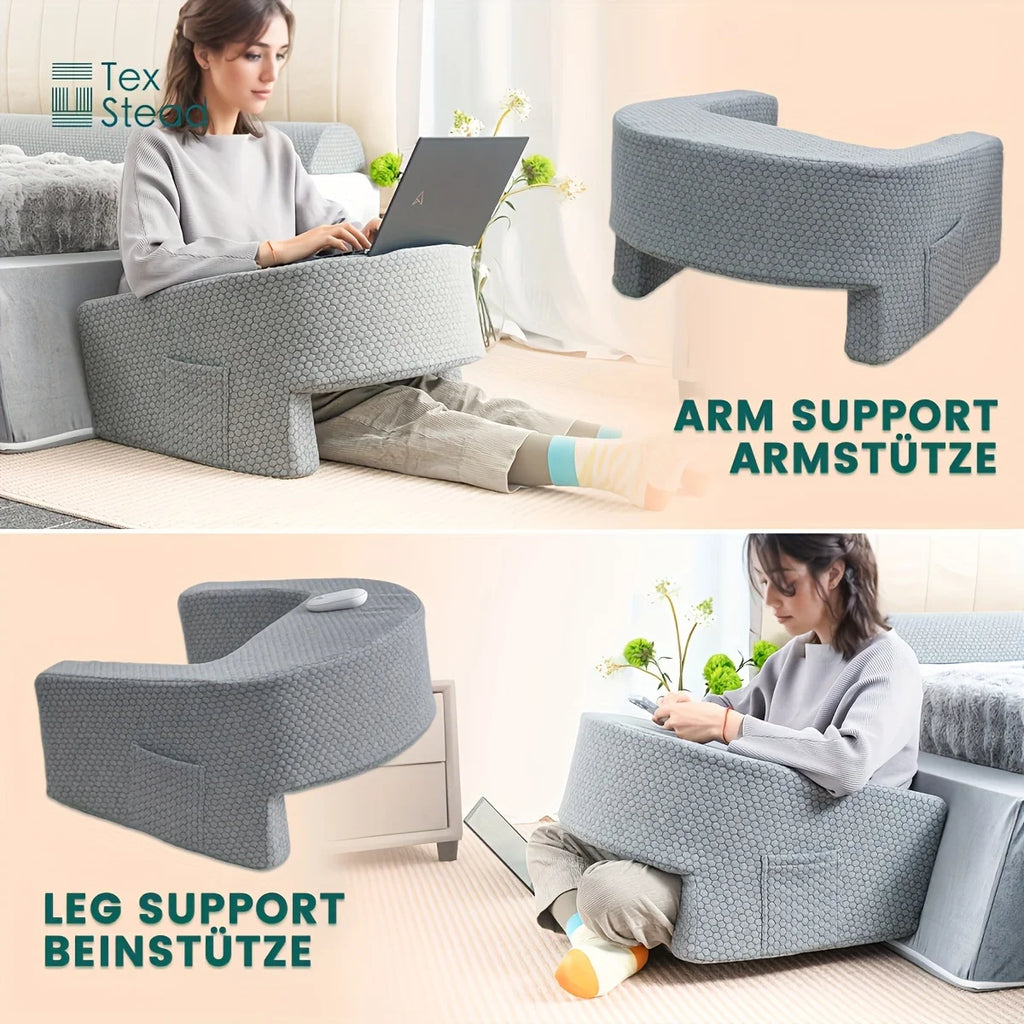 Oreiller de Lecture Extra Large à Mémoire de Forme