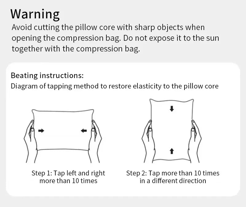 Oreiller Cervical Orthopédique en Fibre de Soja