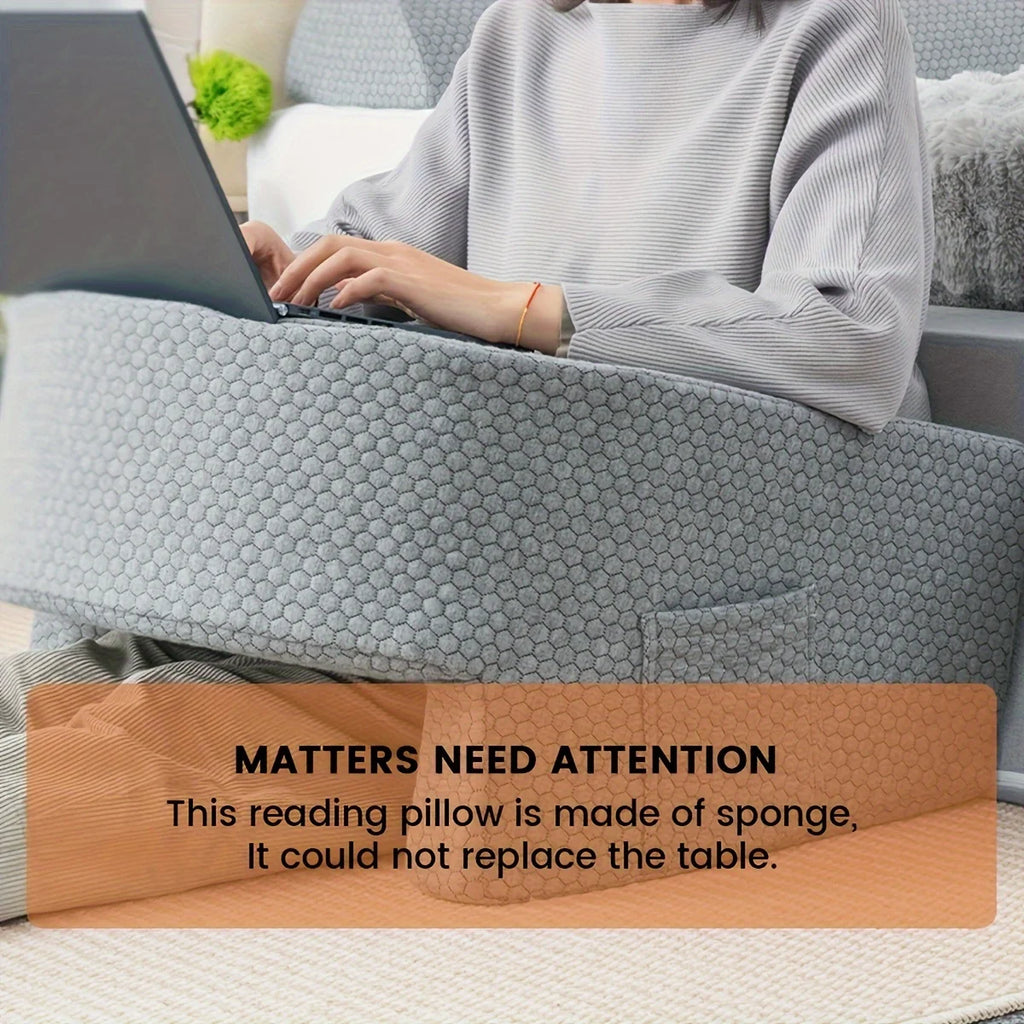 Oreiller de Lecture Extra Large à Mémoire de Forme